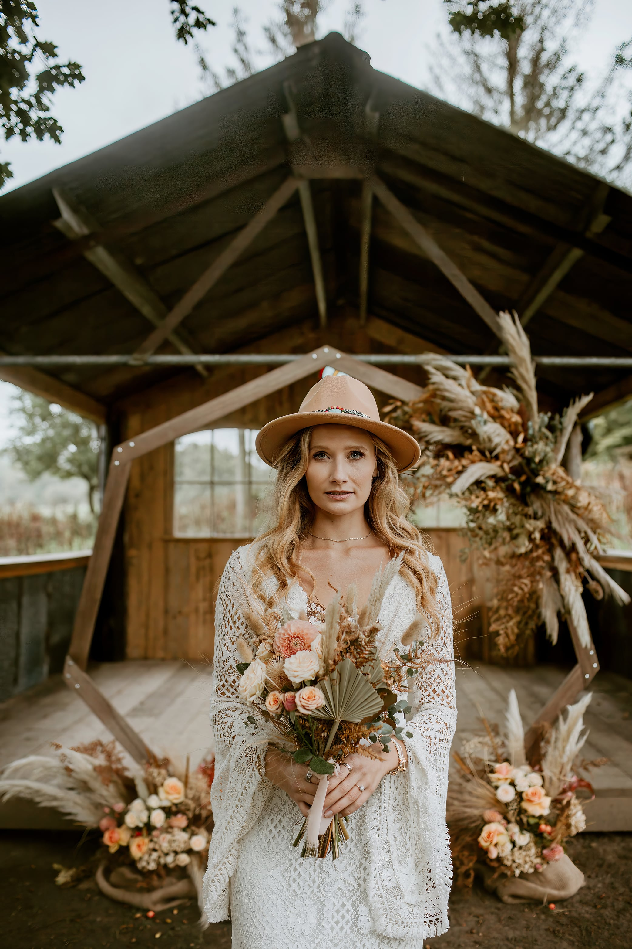 Amazing Graze' Rustic Boho Barn Wedding Inspiration - Boho Wedding Blog